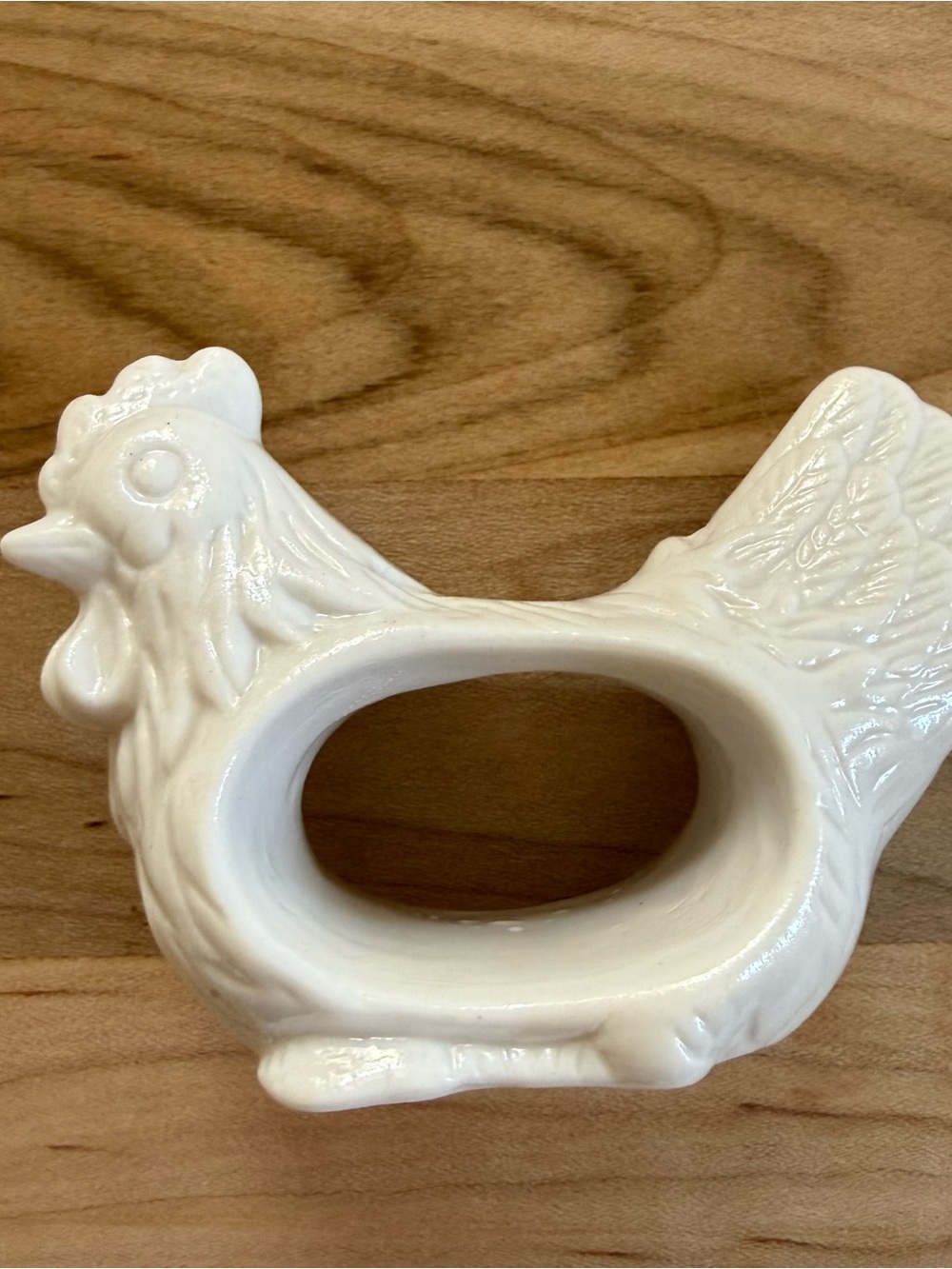 Vintage fine porcelain napkin rings.